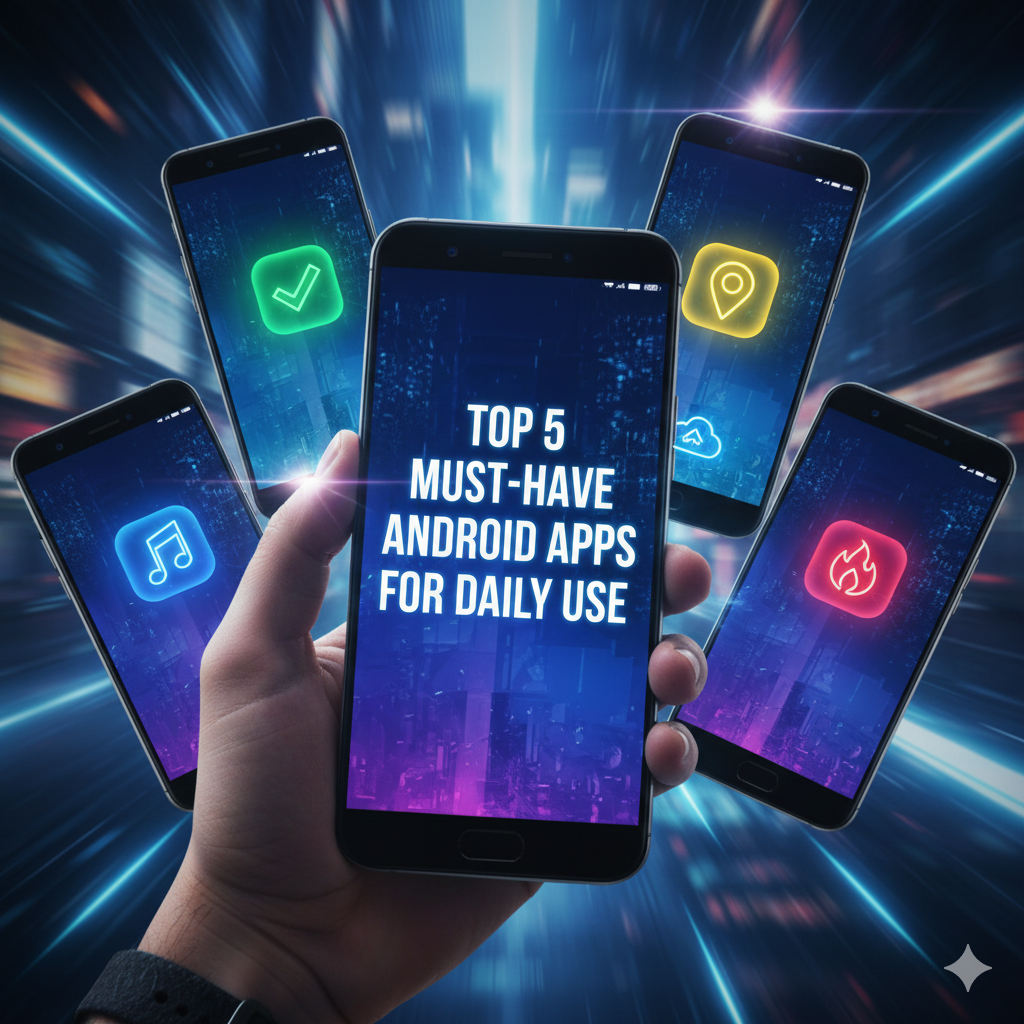Top 5 Must-Have Android Apps for Daily Use