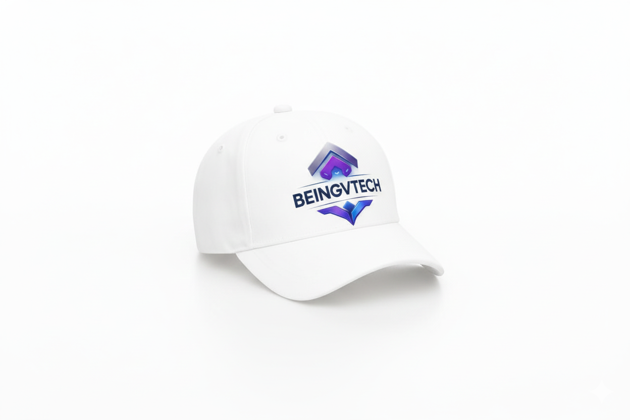 BeingVKTech Cap White
